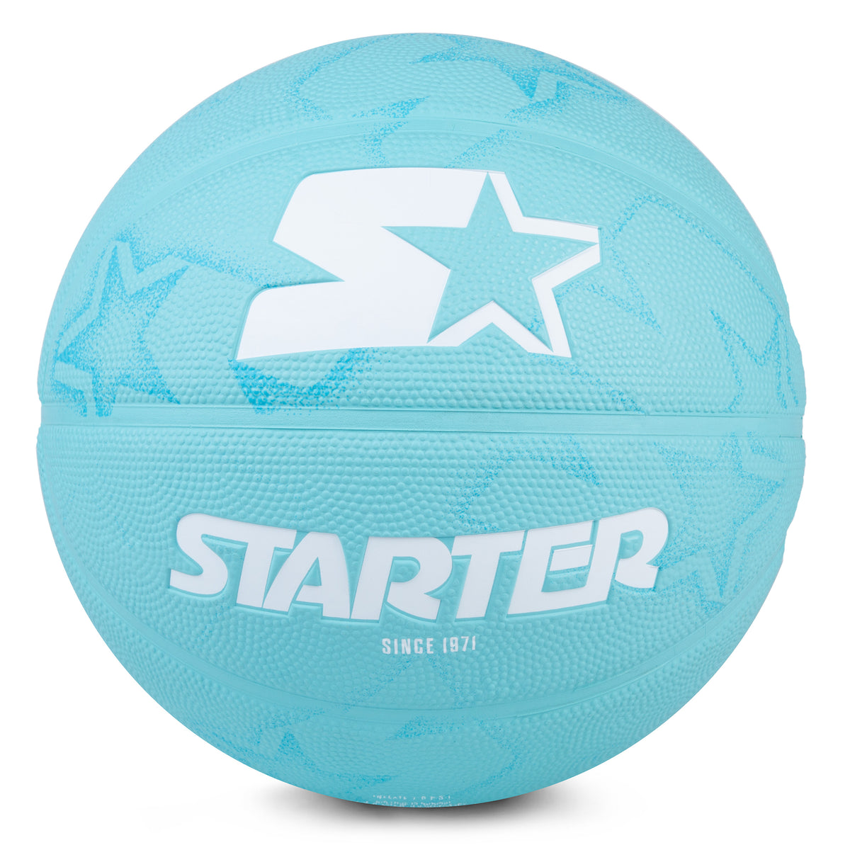 STARTER Rubber Basketball – Outdoor Grip with Pump, Size 7