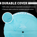 STARTER Rubber Basketball – Outdoor Grip with Pump, Size 7