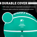 STARTER Rubber Basketball – Outdoor Grip with Pump, Size 7