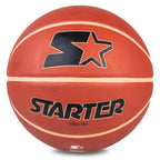 STARTER Rubber Basketball – Outdoor Grip with Pump, Size 7