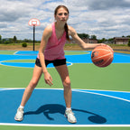 STARTER Rubber Basketball – Outdoor Grip with Pump, Size 7