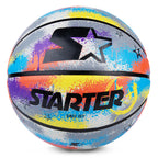 STARTER Street Basketballs – Sponge Rubber with Pump, Size 7