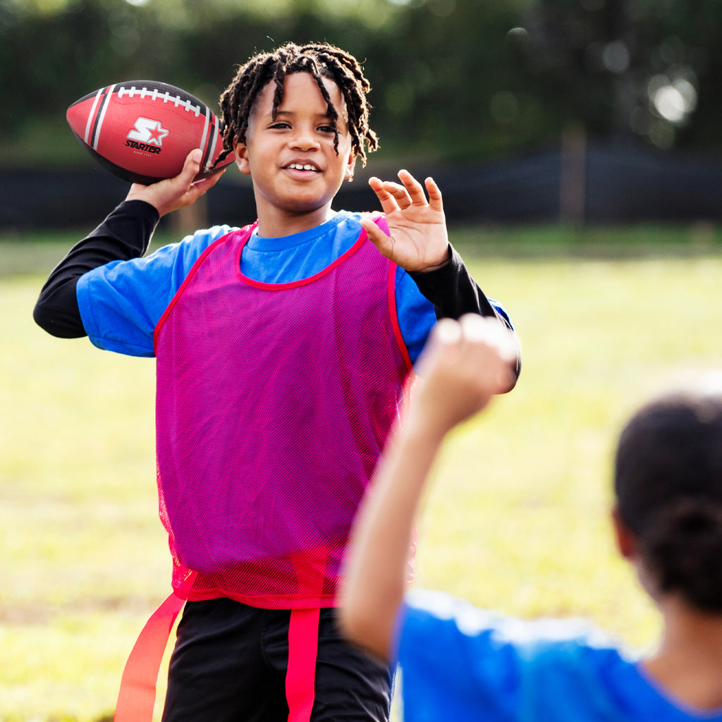 STARTER Junior Football – Rubber Grip with Pump, Size 6