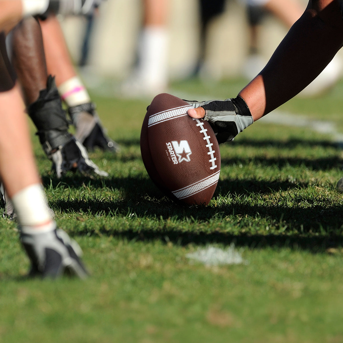 STARTER Size 9 Football – Rubber Grip with Pump