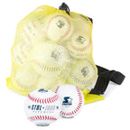 Starter Size 9 PVC Hand Stitched Baseballs, 12-Pack