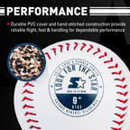 Starter Size 9 PVC Hand Stitched Baseballs, 12-Pack